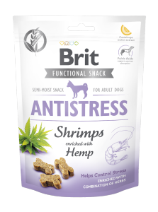BRIT FONCTIONAL SNACK ANTI STRESS CREVETTES 150 GR