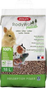 LITIERE RODY WOOD PELLET 18 L
