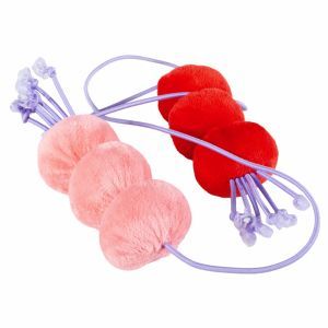 JOUET CHAT COOCKOO DIZZY DANGLE ROUGE / ROSE