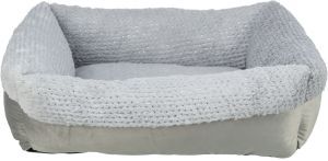 LIT LIVIA SOFT ANGULAIRE GRIS 100 CM