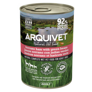 ARQUIVET HUMIDE JAMBON SERRANO ET HARICOTS VERTS 400GR