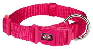 COLLIER PREMIUM TRIXIE FUSHIA M-L