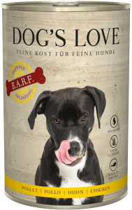 DOG'LOVE B.A.R.F PUR POULET 400GR