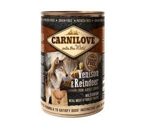 CARNILOVE  CERF & RENNE BOITE 400GR