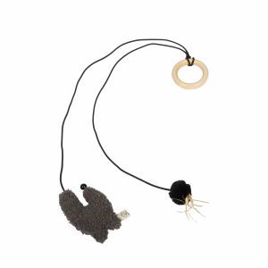 JOUET CHAT REBONDISSANT BO GRIS