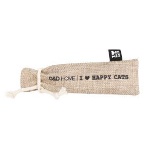 JOUET CHAT POCHETTE AVEC HERBES POUCHETTE