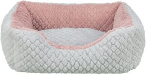 LIT KALINE GRIS / VIEUX ROSE 50 CM