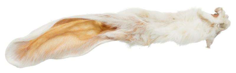 OREILLES DE LAPIN SECHEES AVEC POILS 500 G