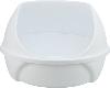 BAC A LITIERE SIMAO, HAUT REBORD 48 × 30 × 58 CM, BLANC