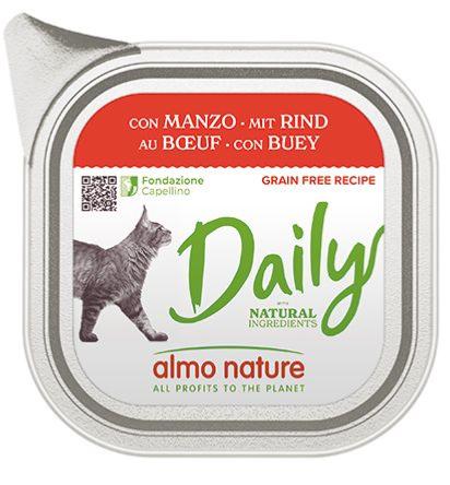 DAILY CHAT BARQUETTE BOEUF 100 GR