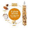PUUR STICKS RONGEUR CACAHUETTE & AMANDE X 2