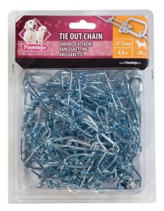 CHAINE GALVANISEE 3 MM / 4,5 M 