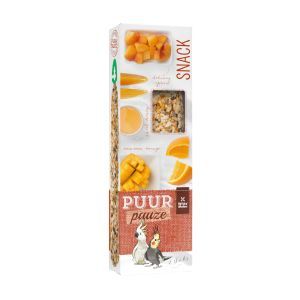 PUUR PAUZE STICK GRANDE PERRUCHE MANGUE & ABRICOT 140 GR