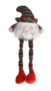 X MAS PELUCHE LUTIN FONCE 46CM