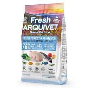 ARQUIVET FRESH FARM SENIOR / LIGHT DINDE ET POISSON BLANC
