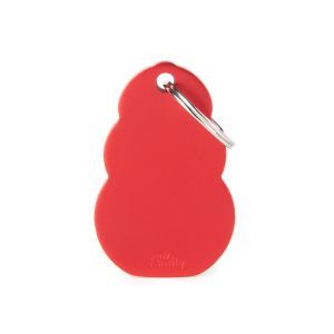 MEDAILLE KONG ALU ROUGE