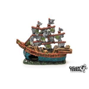 BATEAU 580 AVEC CRANES 19,7 x 8 x 17 CM