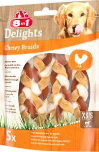 8 IN 1 CHEWY BRAIDS XS-S