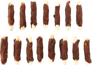 FRIANDISE RHIDE BATON BLANC AVEC LAPIN 15X 6 CM