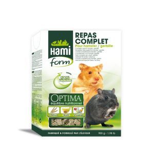 REPAS COMPLET HAMSTER ET GERBILLE HAMI FORM 900GR