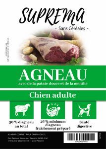 SUPREMA SANS CEREALES ADULTE AGNEAU 6 KG