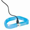 ANNEAU LUMINEUX USB EXTRA LARGE BLEU M-L