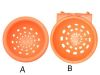 NID PLASTIQUE ORANGE AVEC CROCHET B