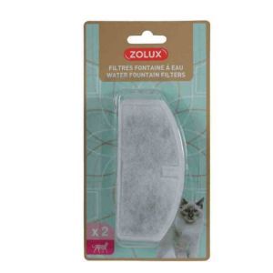 FILTRE FONTAINE A EAU 2L ZOLUX X 2