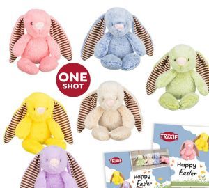 PELUCHE LAPIN DE PAQUES