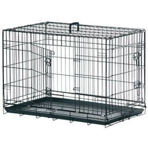 CAGE POUR CHIEN KEO NOIR L