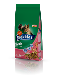 BREKKIES CHIEN ADULTE AGNEAU 15KG