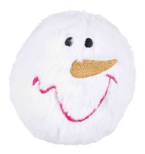 XMAS BOULE DE NOËL PELUCHE 10 CM