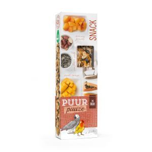 PUUR PAUZE STICK PERROQUET & INSEPARABLE PAPAYE & COCO