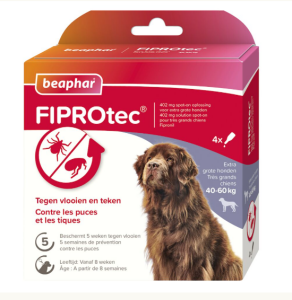FIPROTEC SPOT-ON TRES GRAND CHIEN 40-60 KG X 4