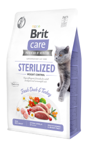 BRIT CARE CHAT STERILISED WEIGHT CONTROL 2 KG