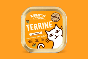 LILY'S KITCHEN CHAT TERRINE AU POULET 85 GR