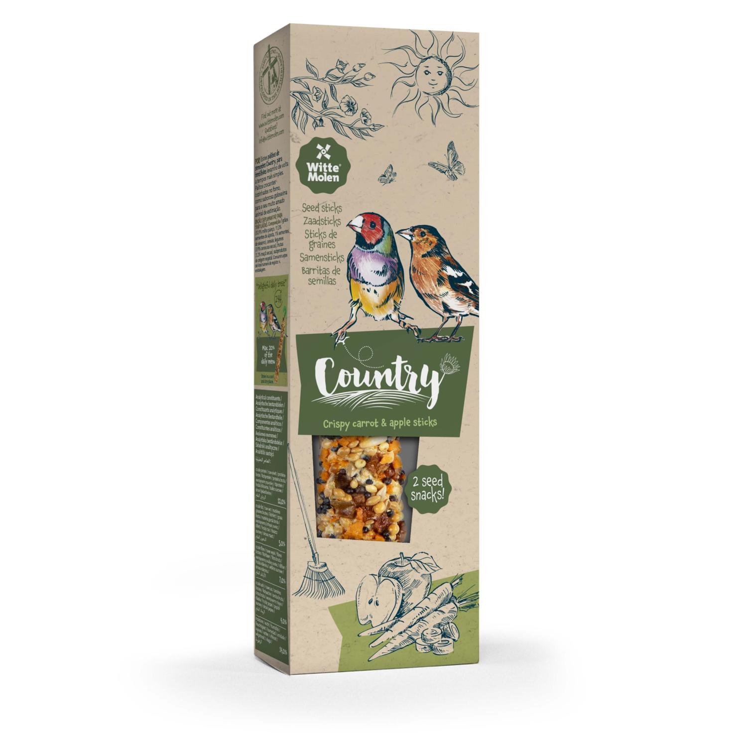 COUNTRY STICK EXOTIQUE CAROTTE & POMME 60 GR