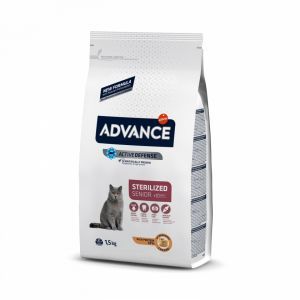 ADVANCE CHAT STERILISED + 10 ANS 1.5 KG