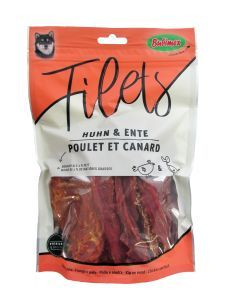 FILETS DE POULET ET CANARD 300 GR