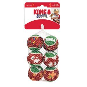 KONG HOLIDAY SQUEAKAIR BALLS