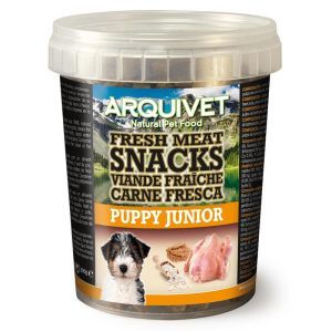 SNACK DE VIANDE FRAICHE PUPPY JUNIOR POULET FERMIER 300 GR