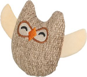 PELUCHE CHAT HIBOU 8 CM