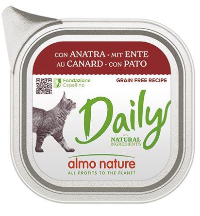 DAILY CHAT BARQUETTE CANARD 100 GR