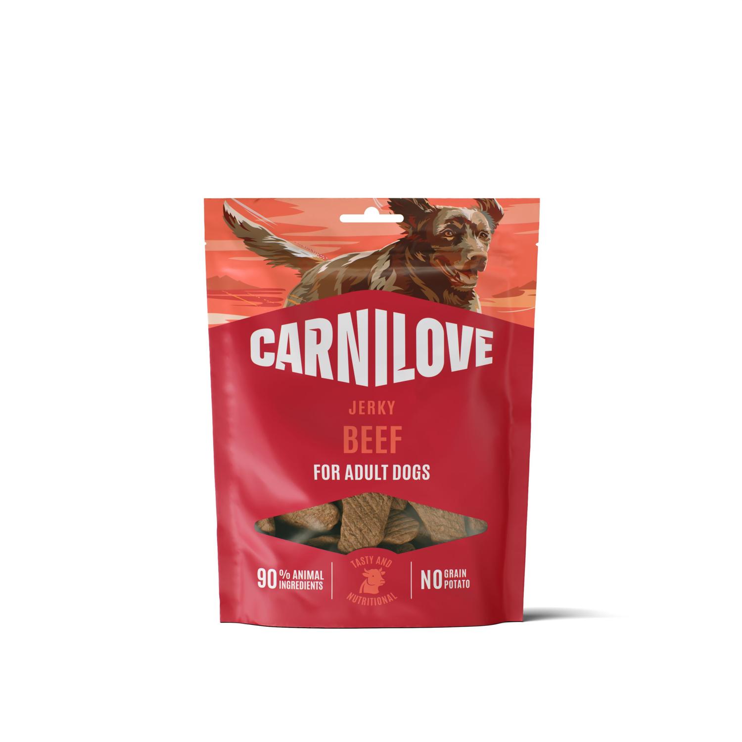 CARNILOVE JERKY BOEUF FILET
