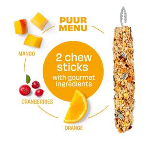 PUUR STICKS RONGEUR ORANGE & MANGUE X 2