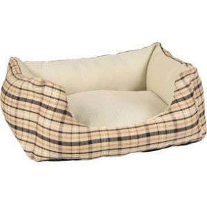 CORBEILLE ECOSSAIS BEIGE 50 CM