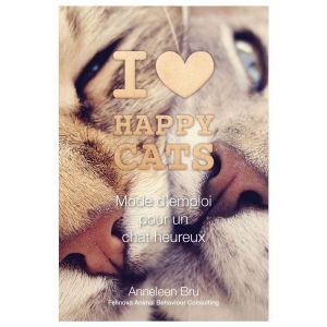 LIVRE I LOVE HAPPY CATS