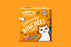 LILY'S KITCHEN CHAT BOUCHEES EN SAUCE MULTIPACK 8 X 85 GR