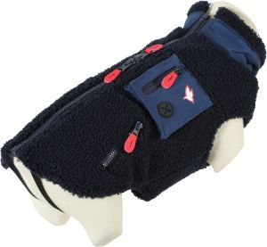 PULL BOUCLETTE BLEU 25 CM