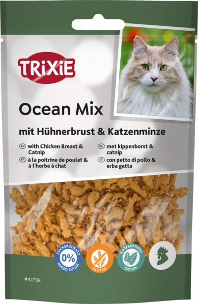 OCEAN MIX CHAT POITRINE DE POULET 50 GR